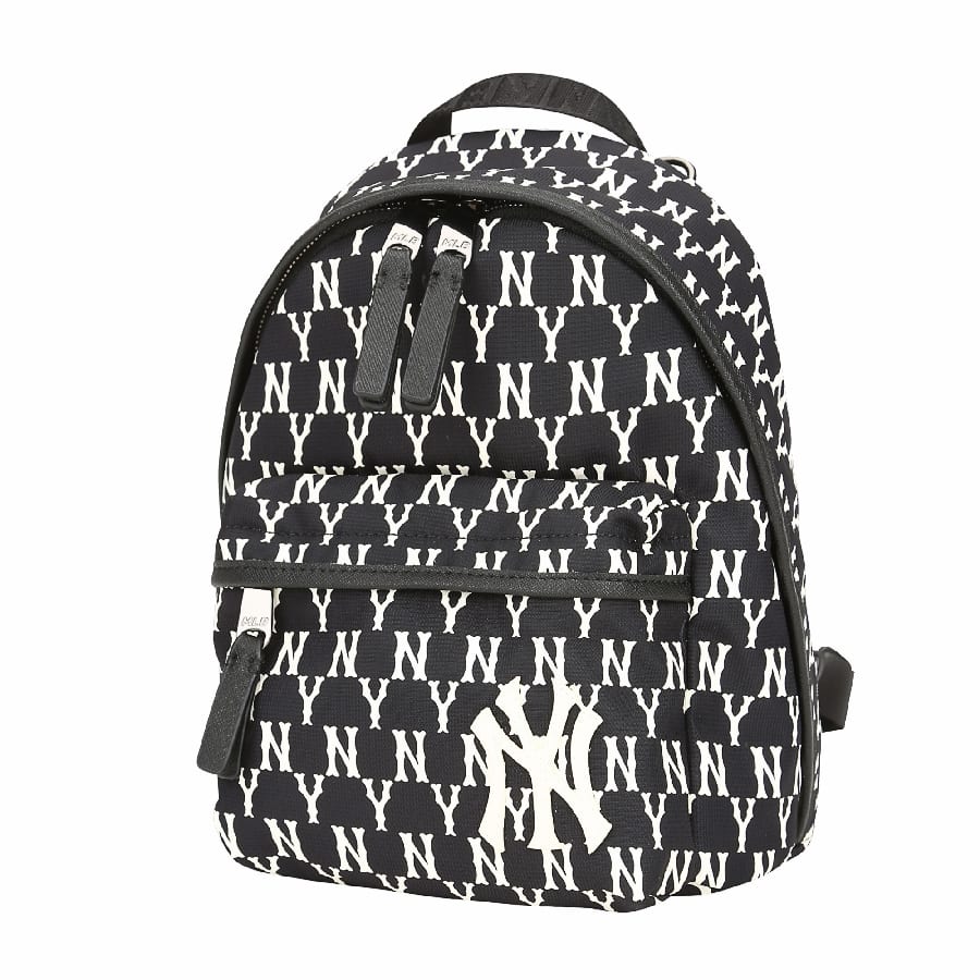 BALO MLB NEW YORK YANKEES MONOGRAM MINI BACKPACK BLACK #19 BALO MLB NEW YORK YANKEES MONOGRAM MINI BACKPACK BLACK